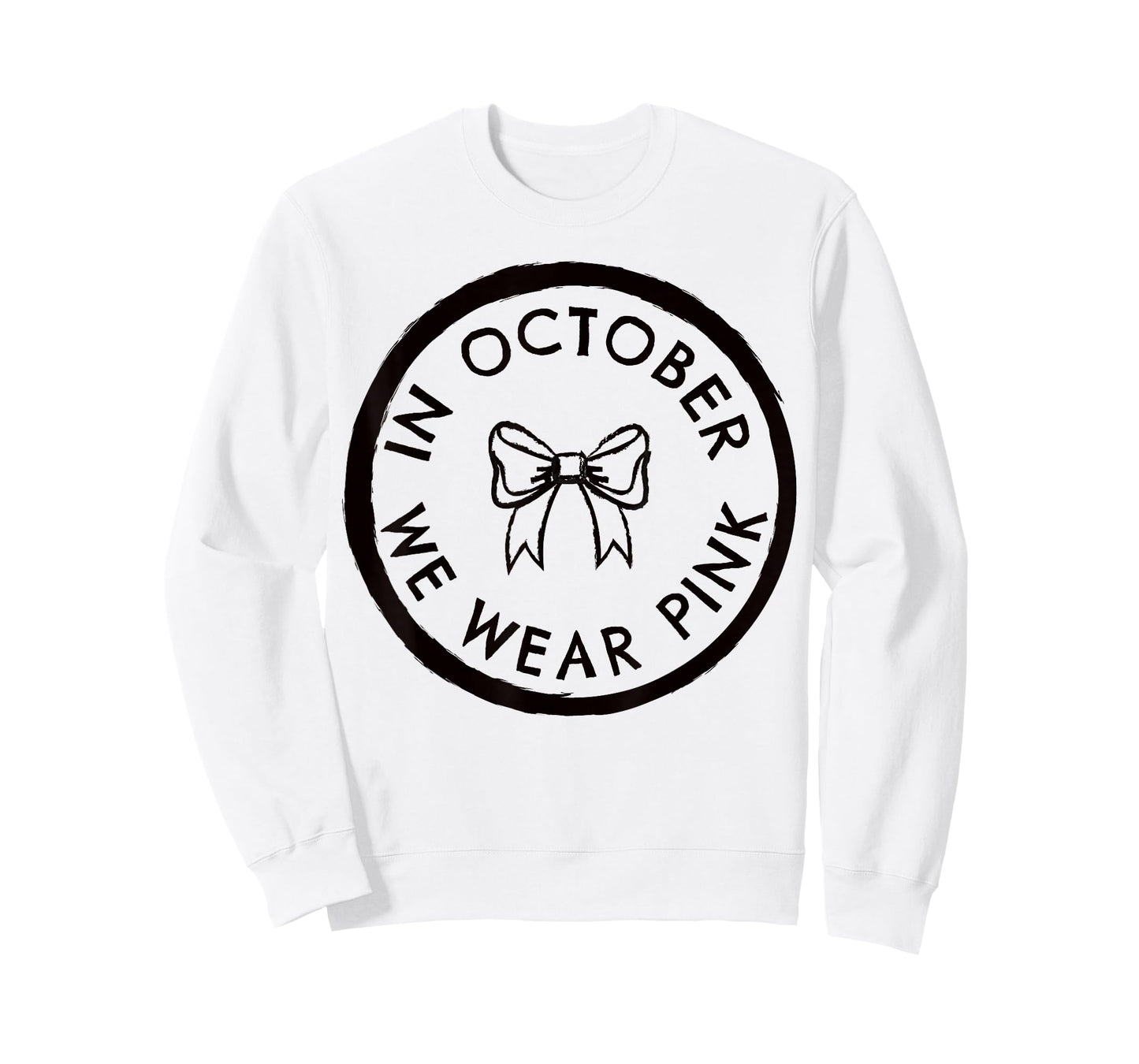 Coquette Bow in October We Wear Pink Out T-Shirt