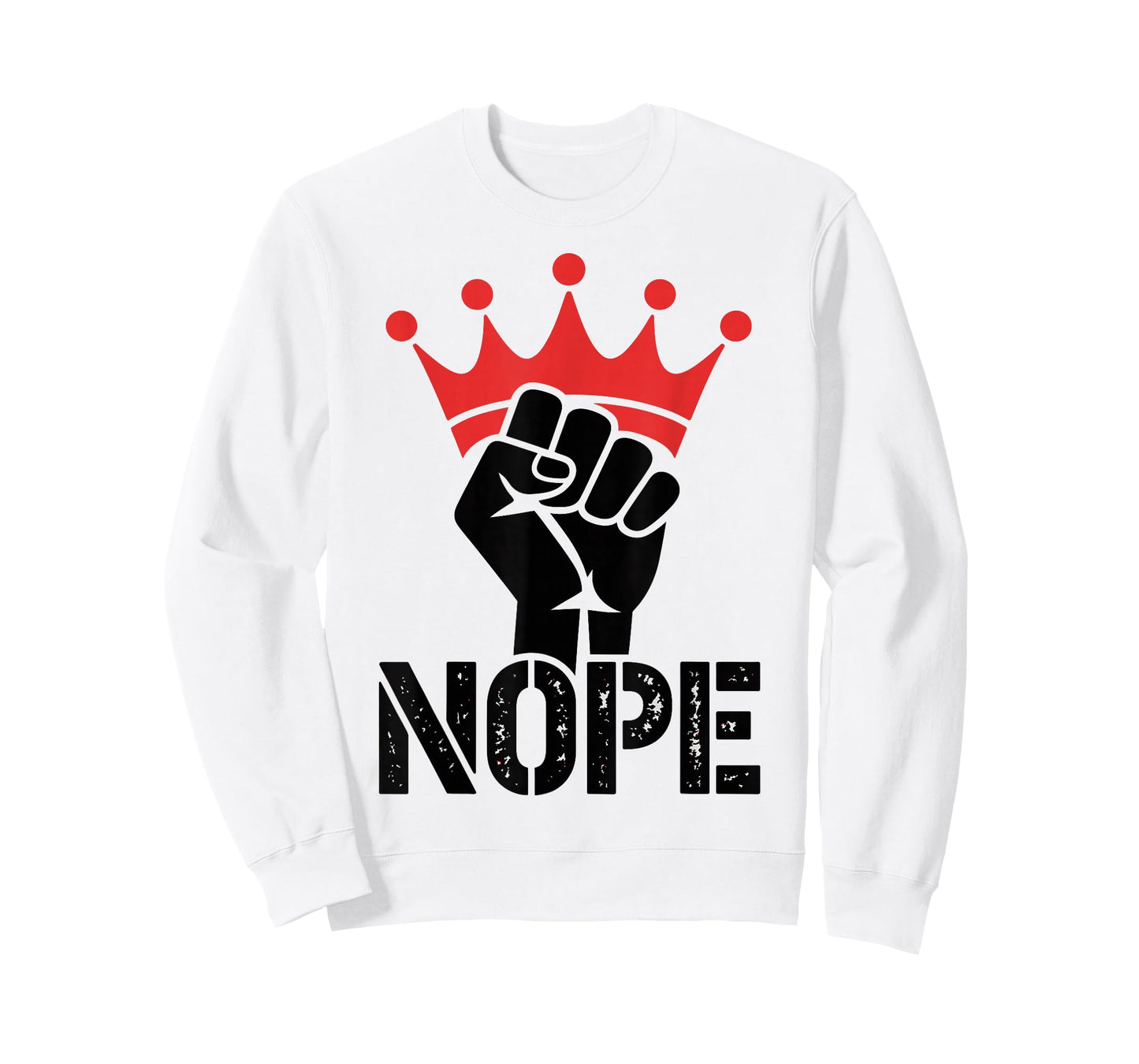 No Kings in America Since 1776 Fist & Crown Protest T-Shirt