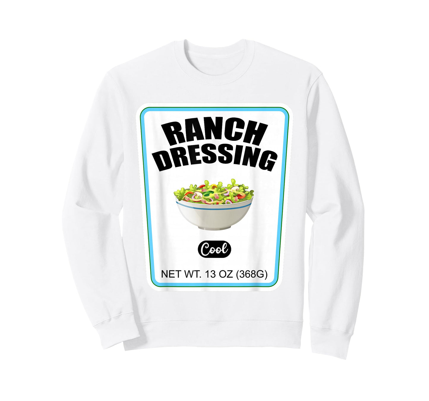 Halloween Matching Costume Ranch Dressing Bottle Label T-Shirt