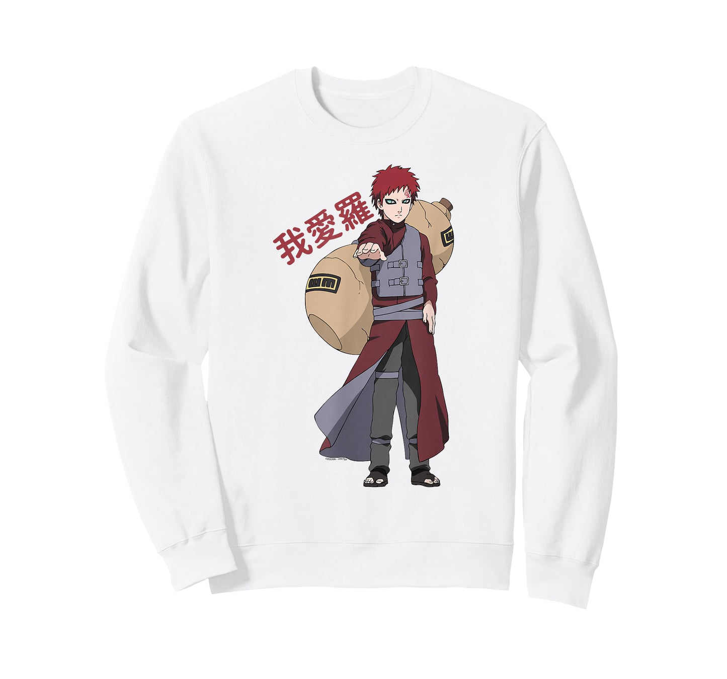 Naruto Shippuden Gaara Shinobi of Sunagakure Anime T-Shirt