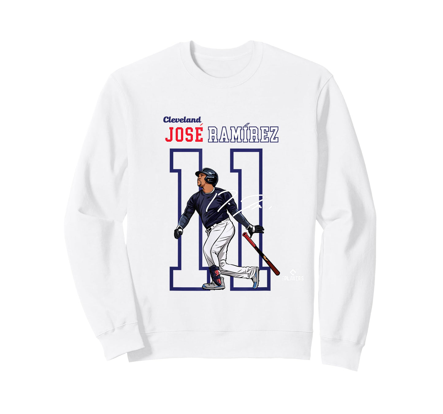 Jose Ramirez | Cleveland Baseball Players | MLBRMR3004 T-Shirt