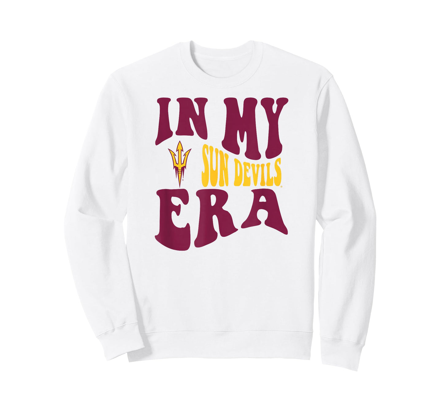 Arizon State Sun Devils Era White Officially Licensed T-Shirt