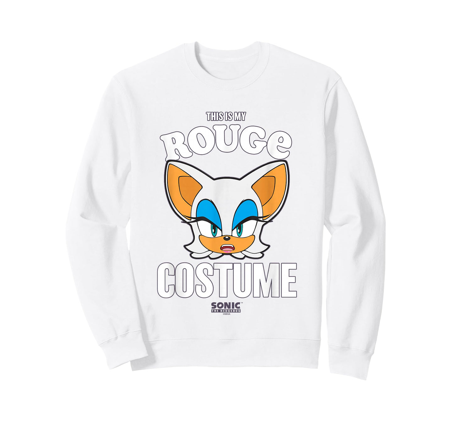 Sonic The Hedgehog Halloween This Is My Rouge Costume T-Shirt