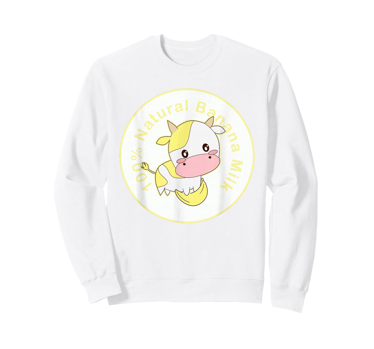 Kawaii cute Yellow cow, Kawaii Banana Milk Girl T-Shirt