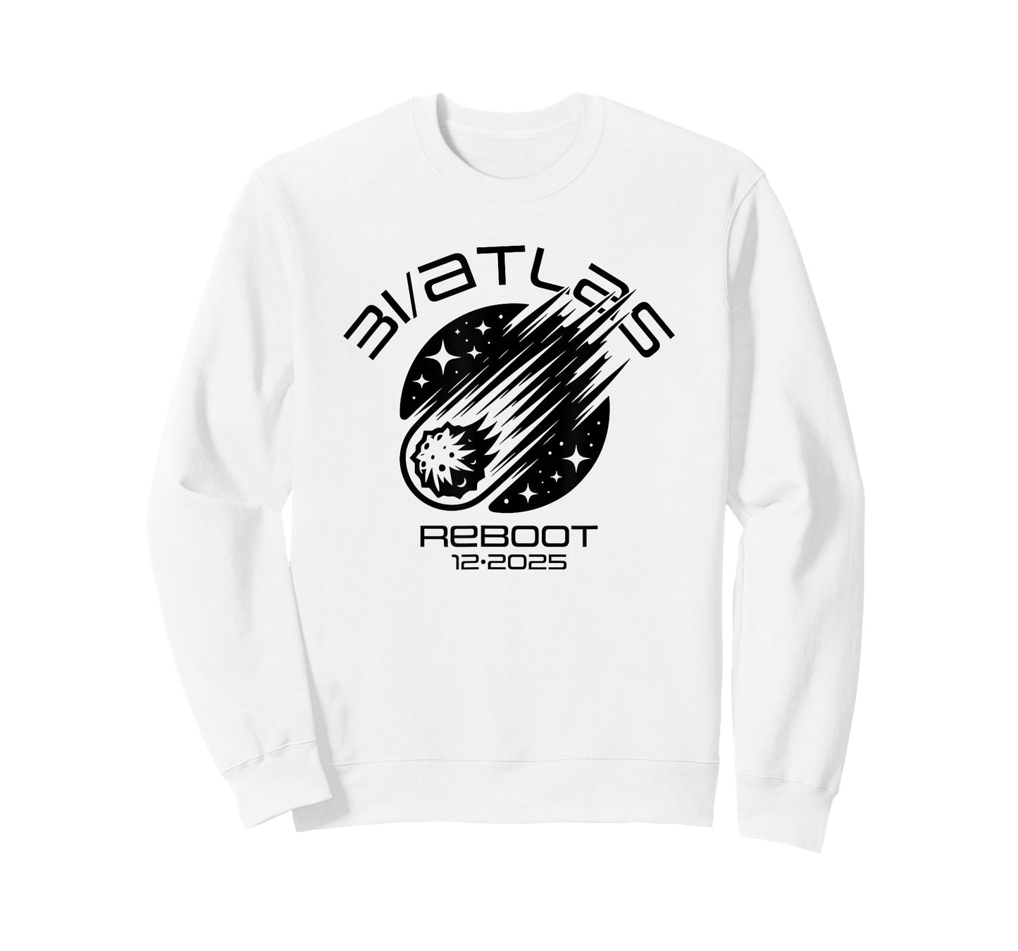 3I/Atlas Comet 2025 Reboot Fun Sarcastic Space Humor Design T-Shirt