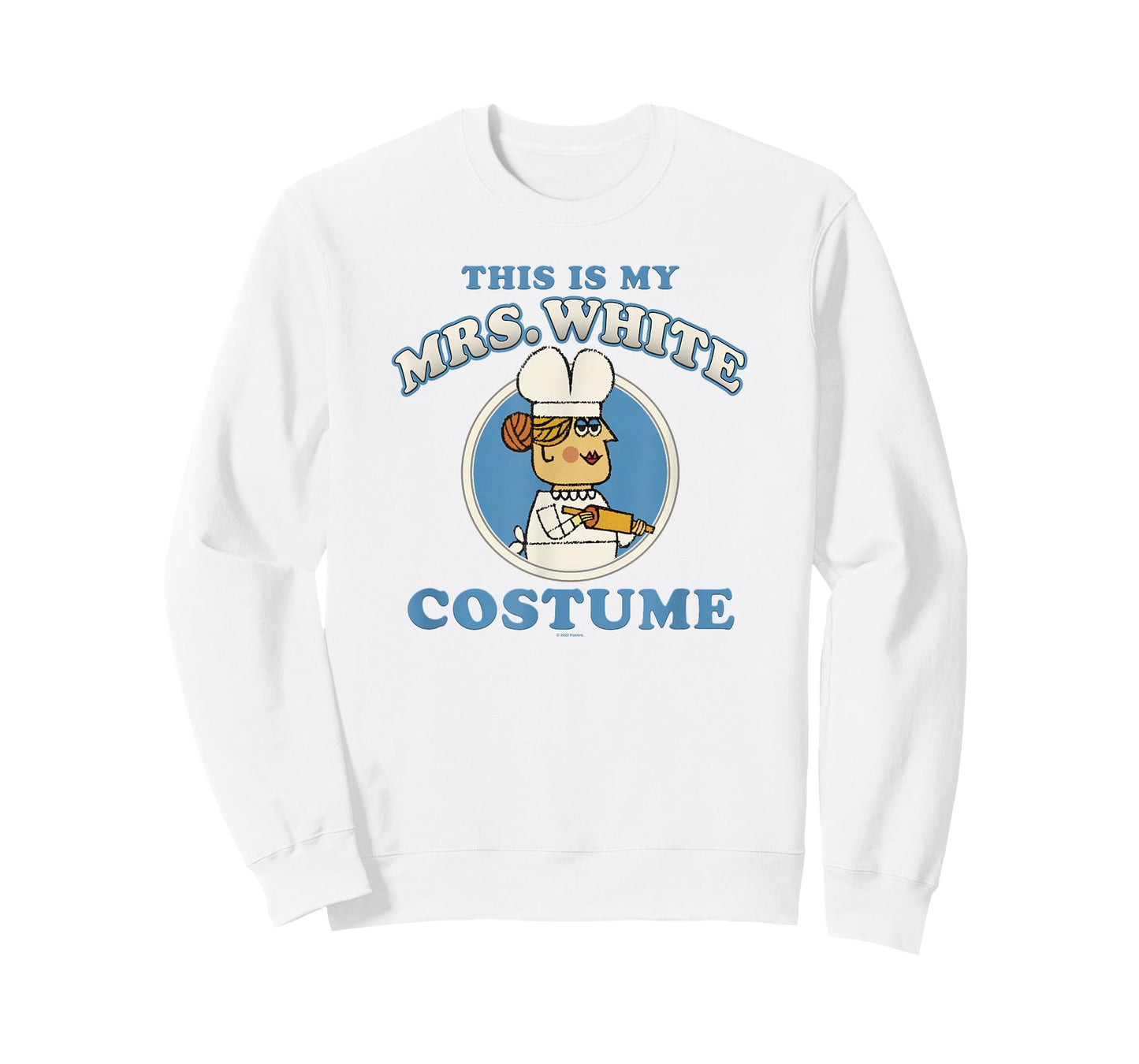 Clue This Is My Mrs. White Costume T-Shirt