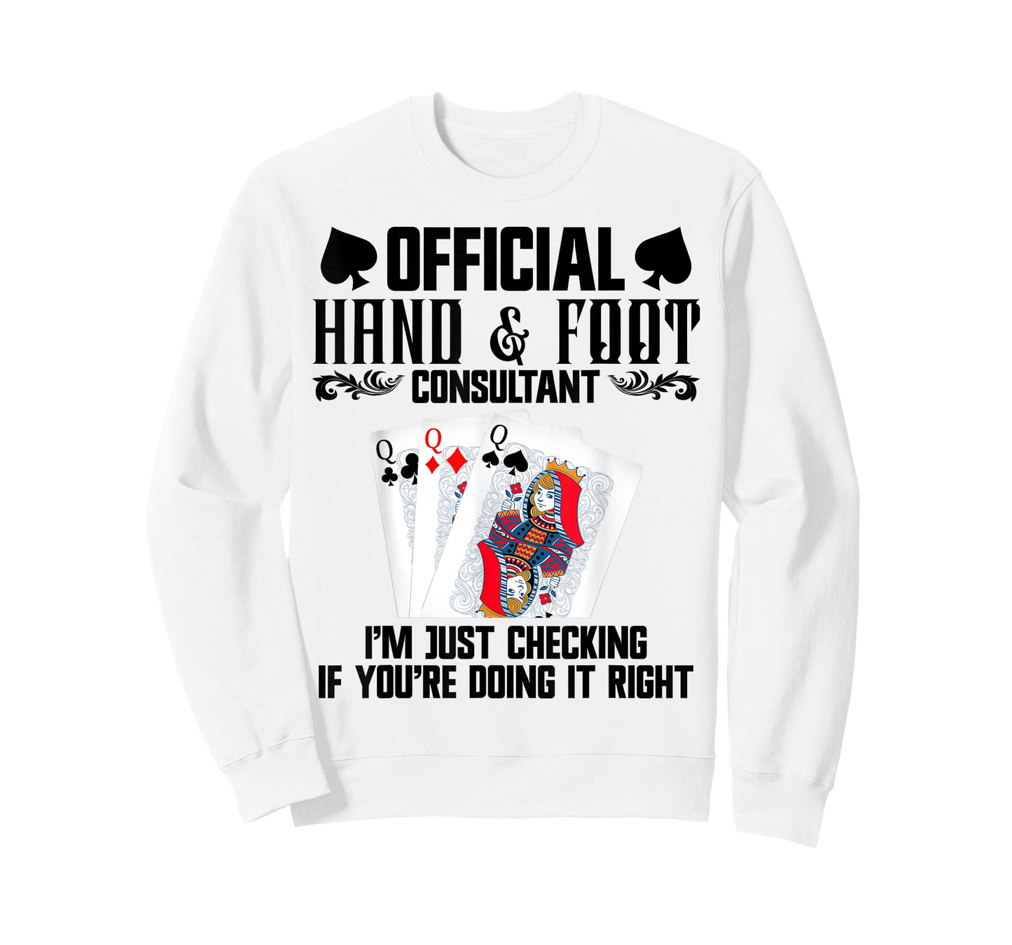 Hand Foot Player Card Holder Pads Card Game Hand and Foot T-Shirt