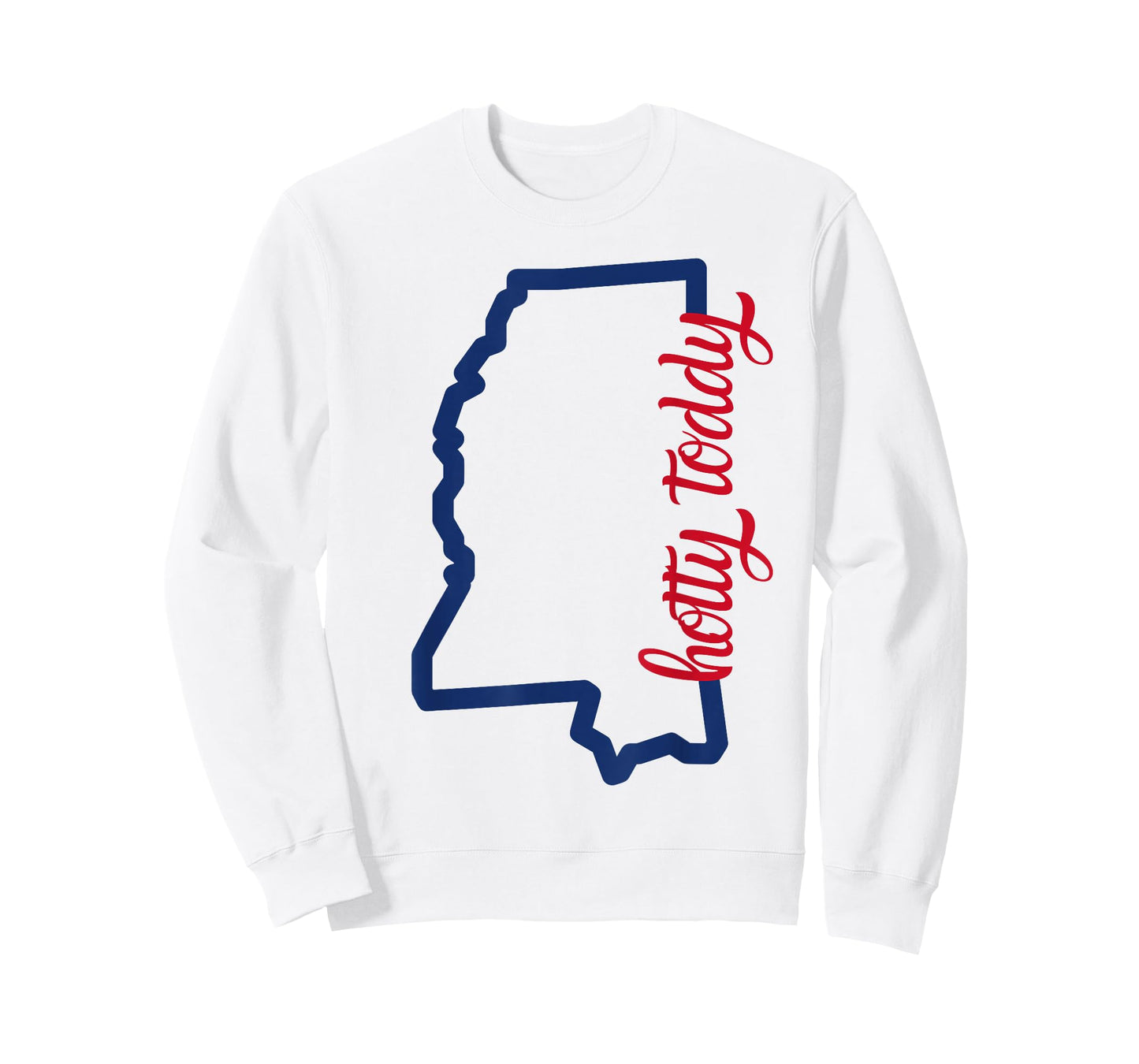 Mississippi Map Hotty Toddy T-Shirt