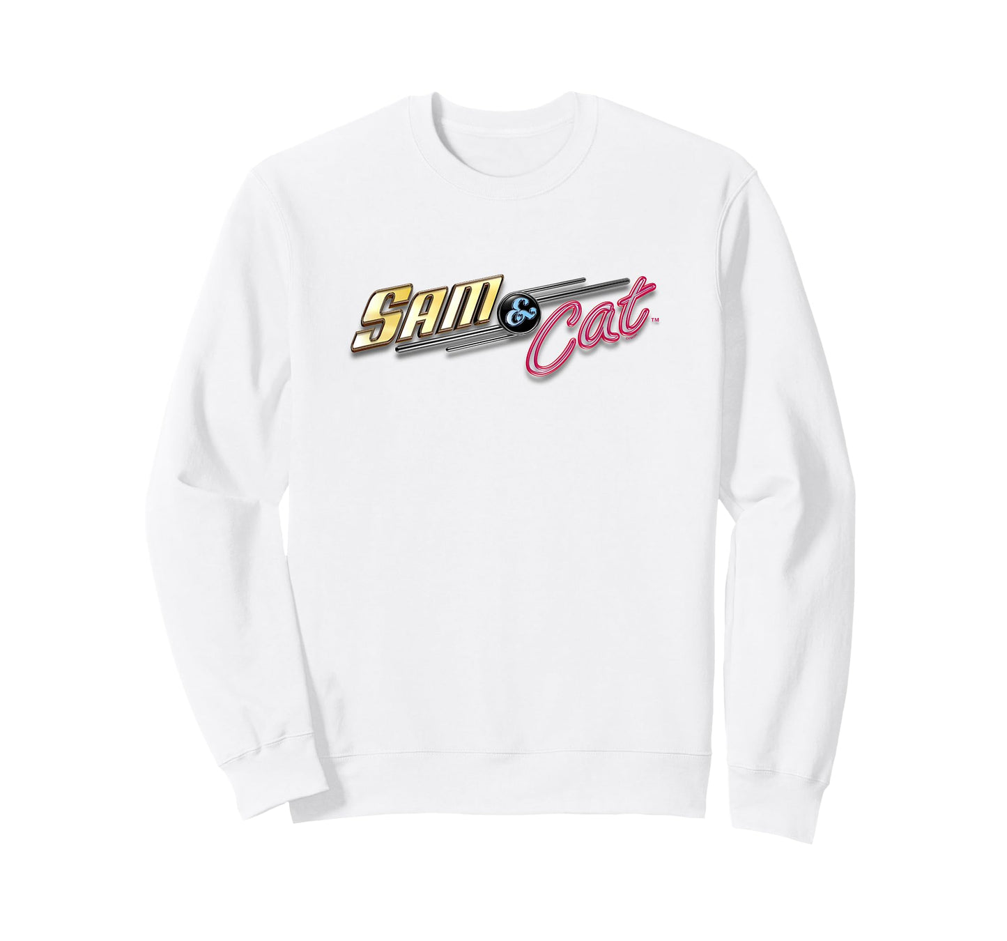 Sam and Cat Classic TV Show Chest Logo T-Shirt