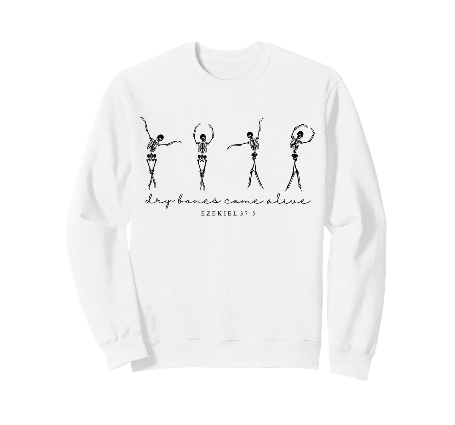 Ezekiel 37 Dry Bones Come Alive Dancing Skeleton Halloween T-Shirt