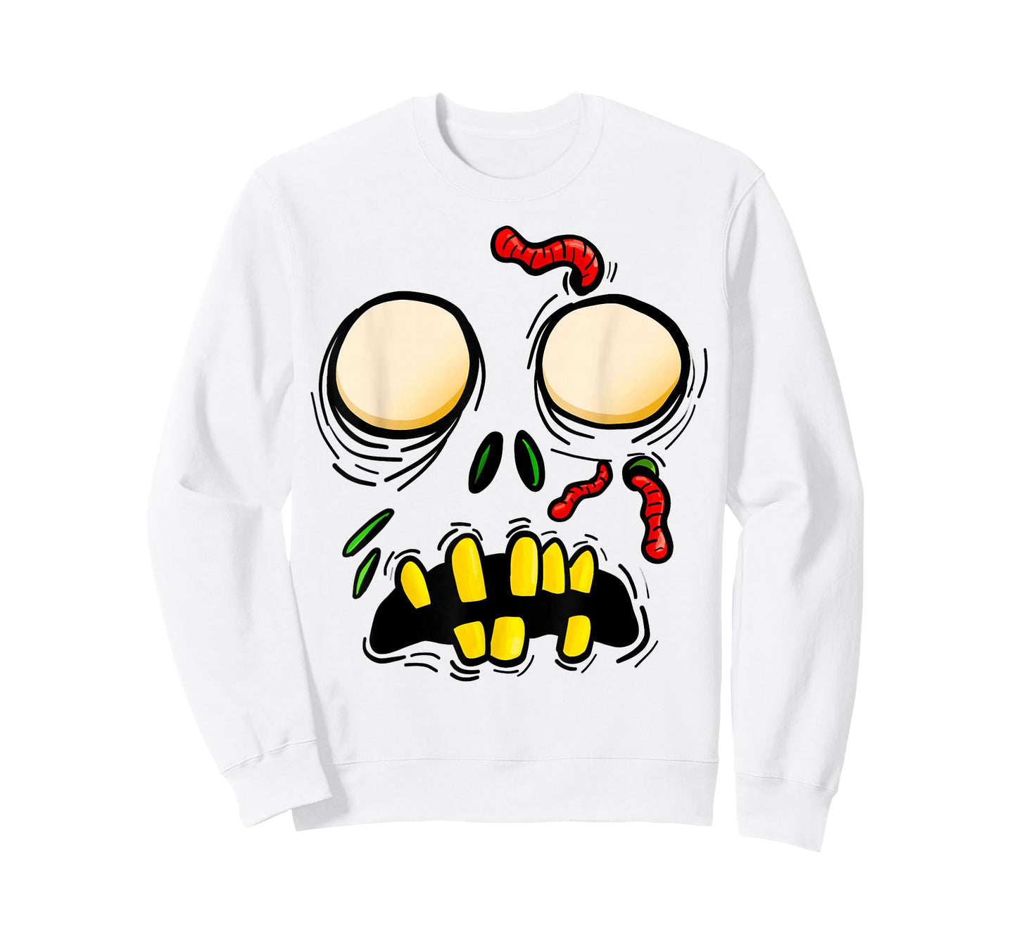 Zombie Face Halloween Costume Matching Family Men Women Kids T-Shirt