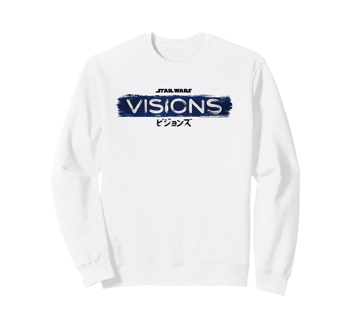 Star Wars Visions Distressed Kanji Dark Logo T-Shirt