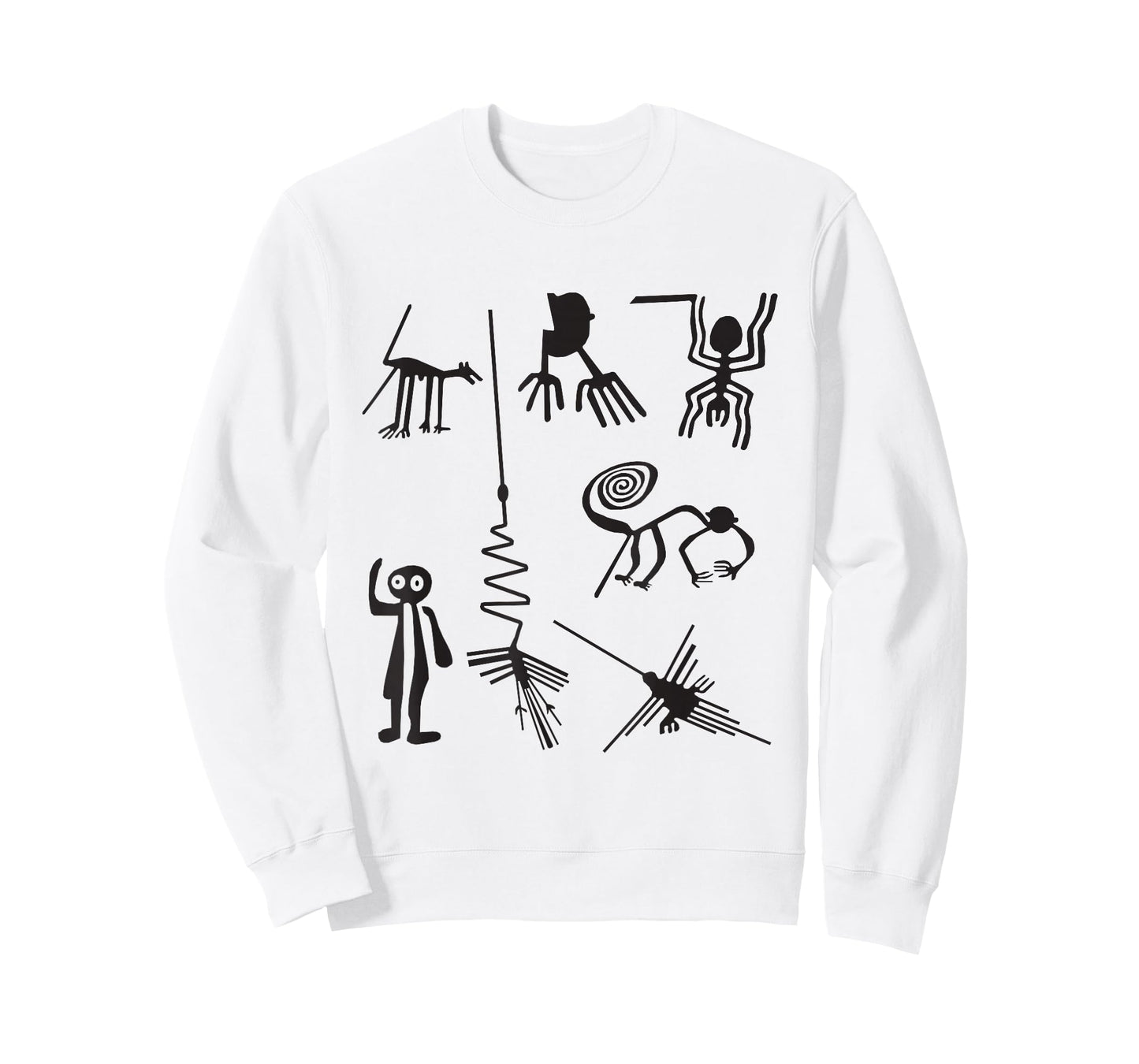 Nazca Lines Ancient UFO Aliens Extraterrestrial Art T-shirt T-Shirt