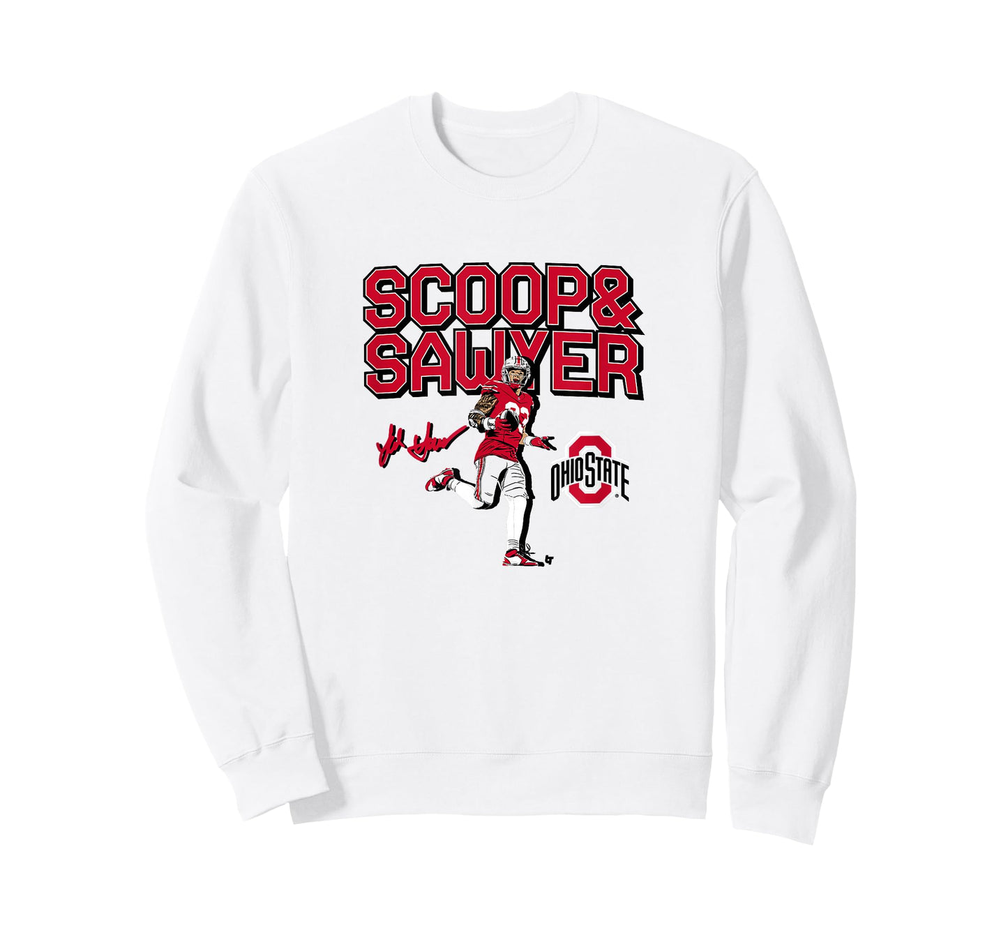 Ohio State Football: Jack Sawyer Scoop And Score T-Shirt