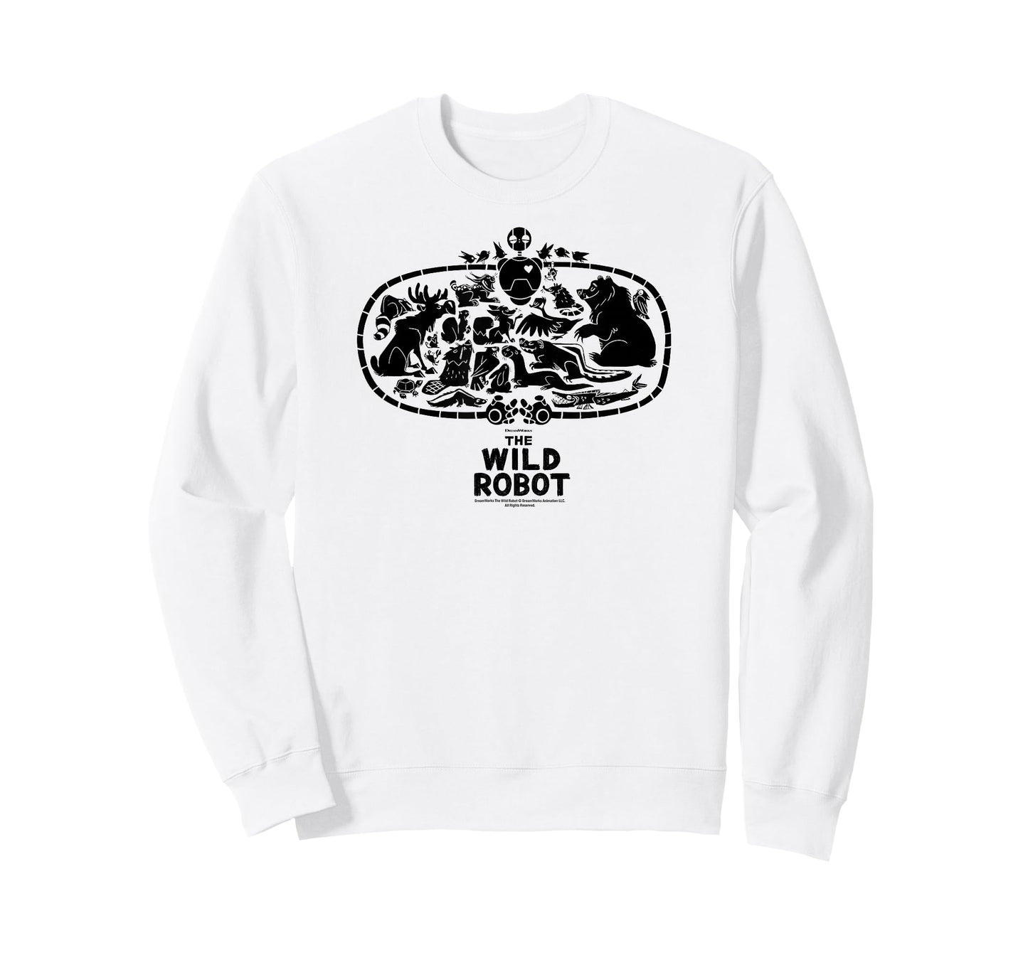 DreamWorks The Wild Robot Group Hug T-Shirt