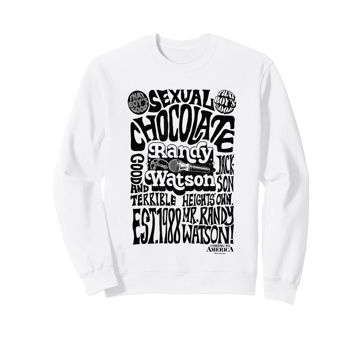 Coming To America Randy Watson Sexual Chocolate T-Shirt