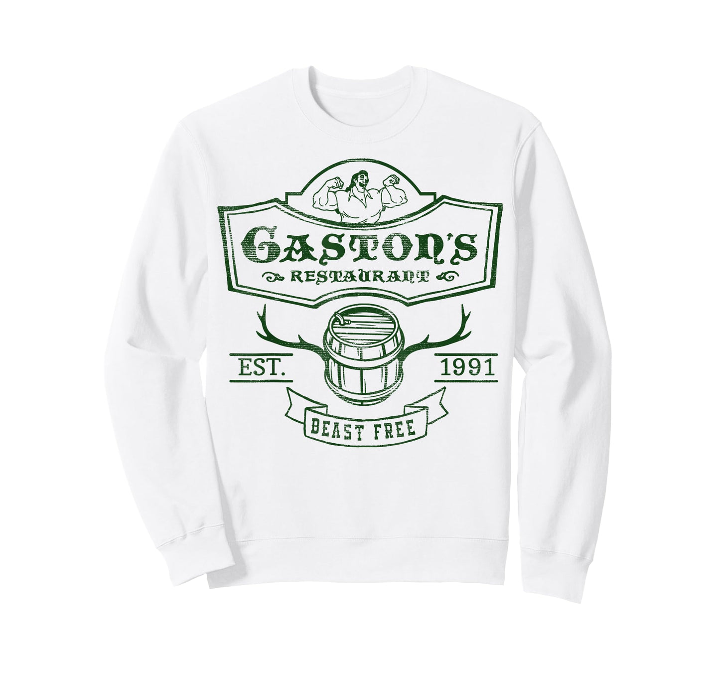 Disney Beauty and the Beast Gaston's Pub Graphic T-Shirt T-Shirt