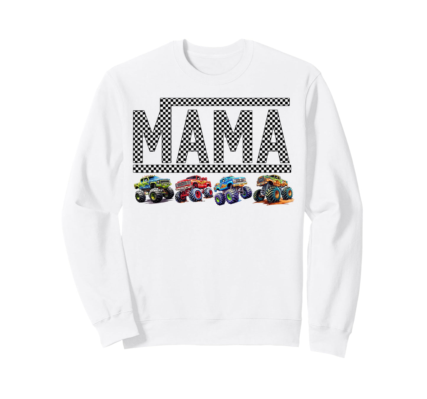 Mama Truck Mom Monster Trucks Are My Jam Truck Lovers Mother T-Shirt