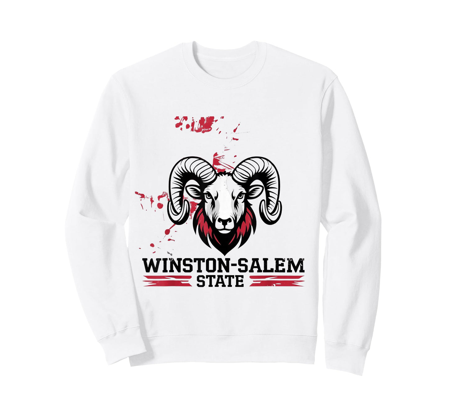Winston-Salem State WSSU Graffiti Rams Graphic T-Shirt