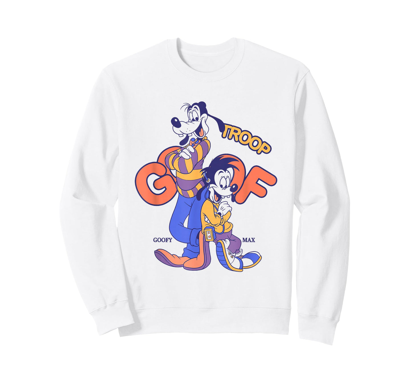 Disney A Goofy Movie Goof Troop Best Duo Big Chest Poster T-Shirt