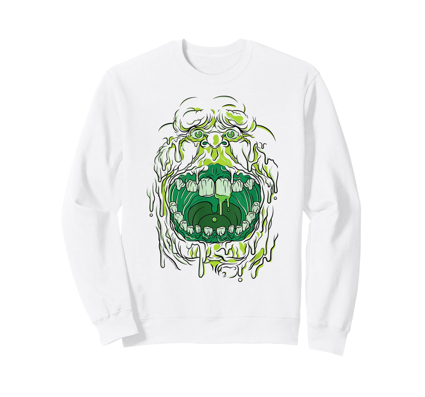 Ghostbusters Slimer Face Retro Movie T-Shirt