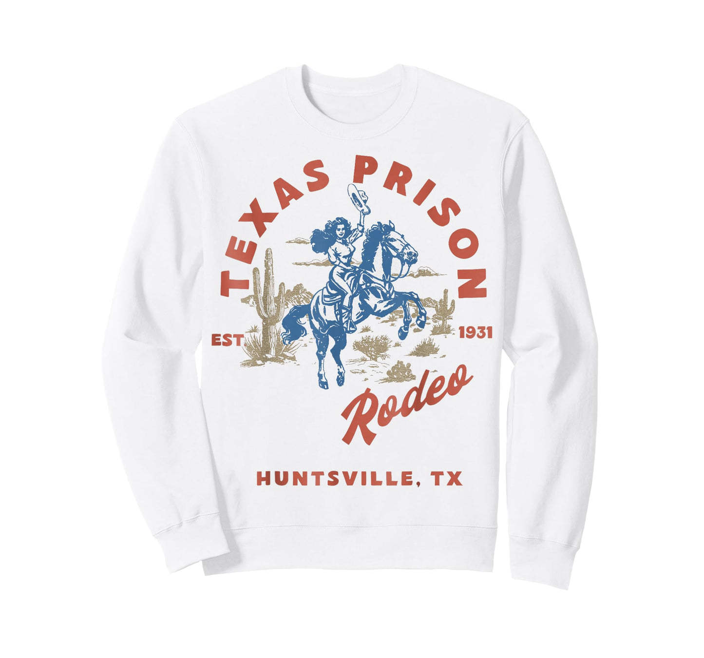 Texas Prison Rodeo Cowboy Western T-Shirt