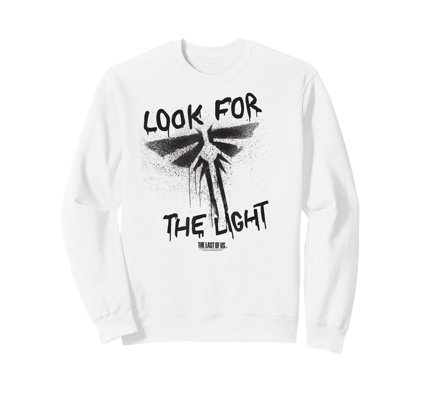 The Last of Us Look for the Light Firefly Spray Paint Game T-Shirt