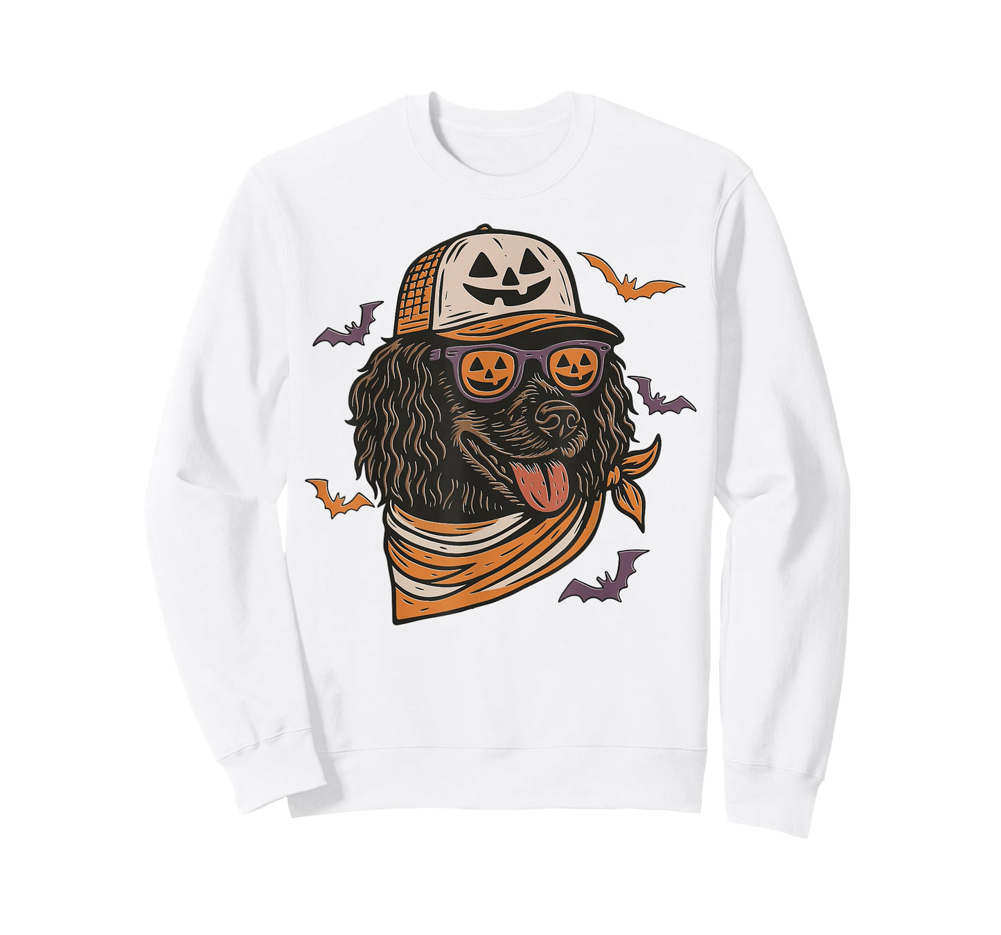 Halloween Cool Dog Boykin Spaniel Sunglasses Dog Mom Dad T-Shirt