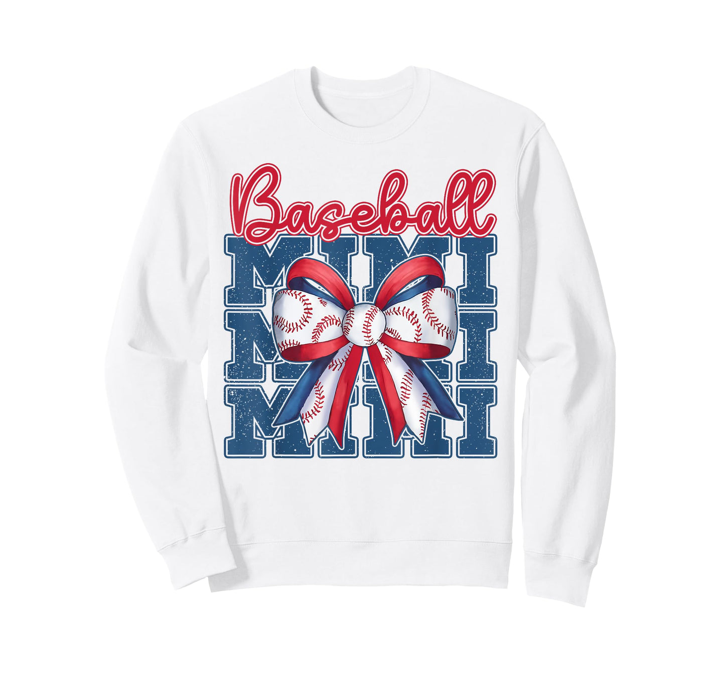 Baseball Mimi Coquette Bow Sport Mom Mothers Day T-Shirt