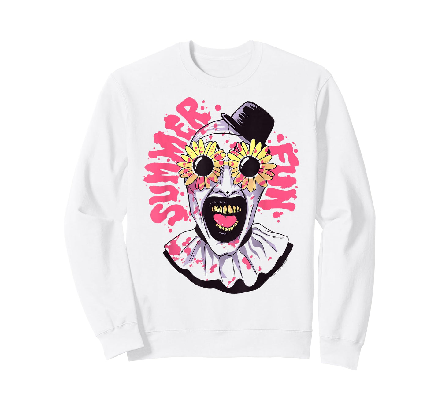Terrifier Summer Fun Sunglasses Art The Clown Horror Movie T-Shirt