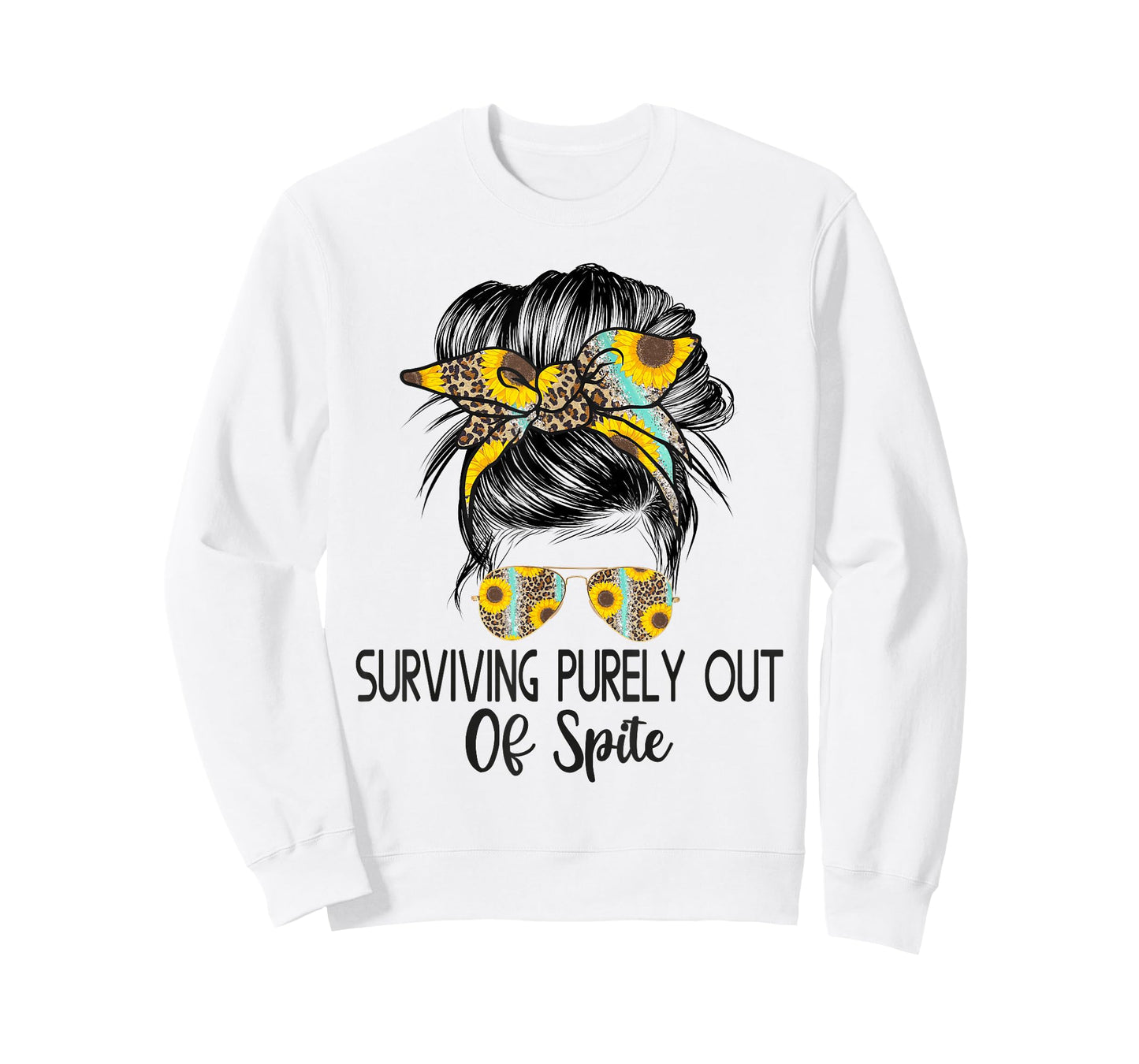 Surviving Purely Out Of Spite A Humorous Funny Joke T-Shirt