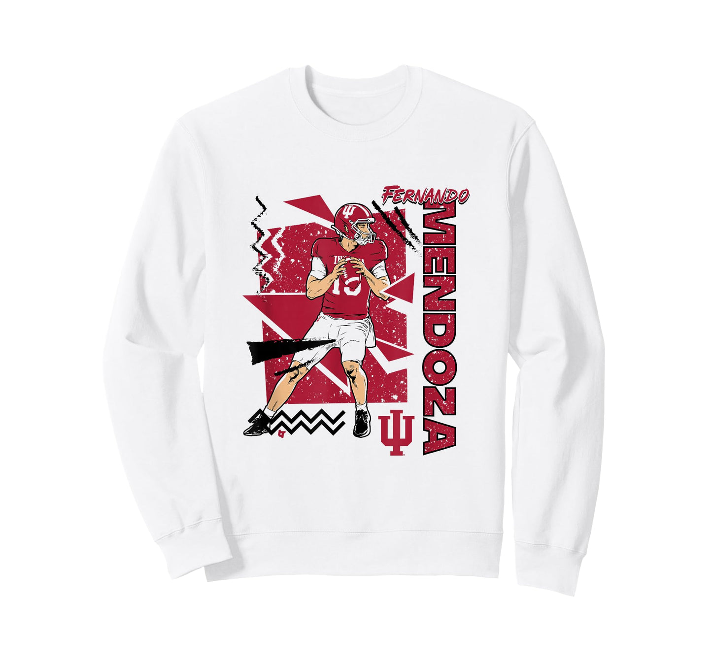 Indiana Football: Fernando Mendoza 90s Style T-Shirt