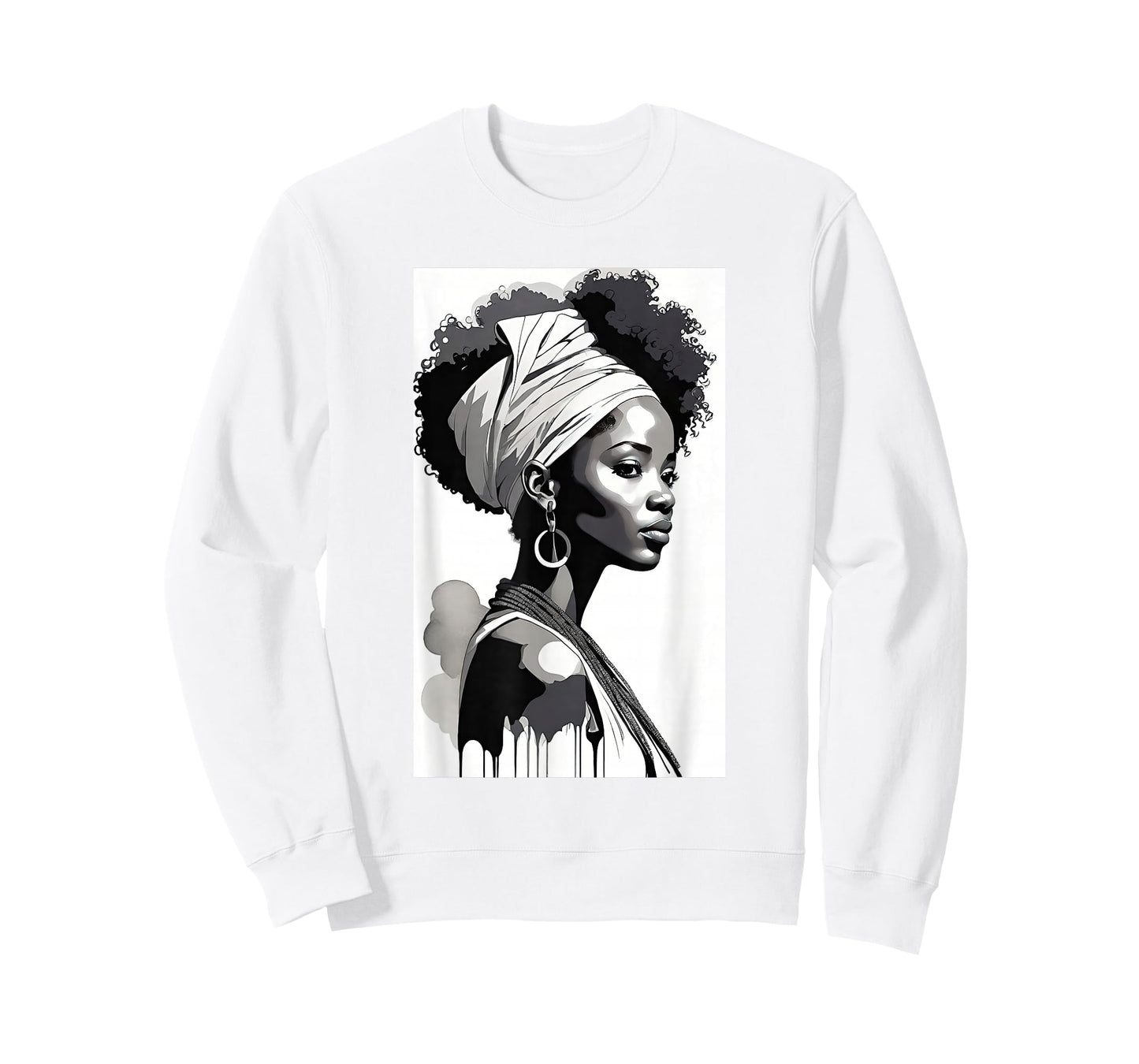 Afro Women Artwork African Women Graphic T-Shirt