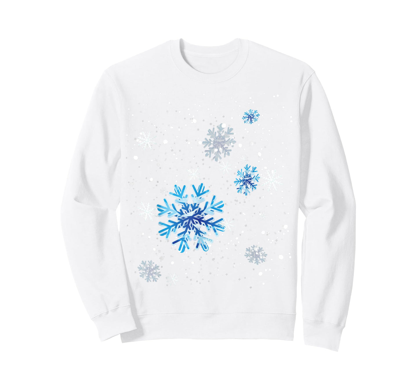 Snowflakes Winter Shirt - Gift For Ski and Snowboard Freak T-Shirt