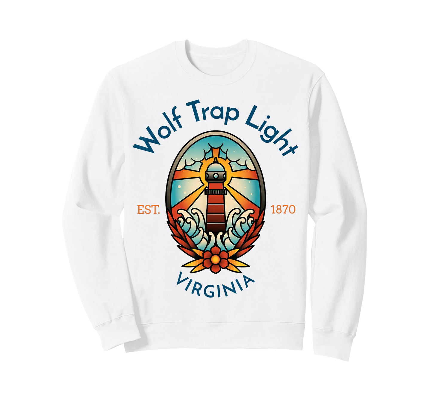 Wolf Trap Light Lighthouse Virginia T-Shirt