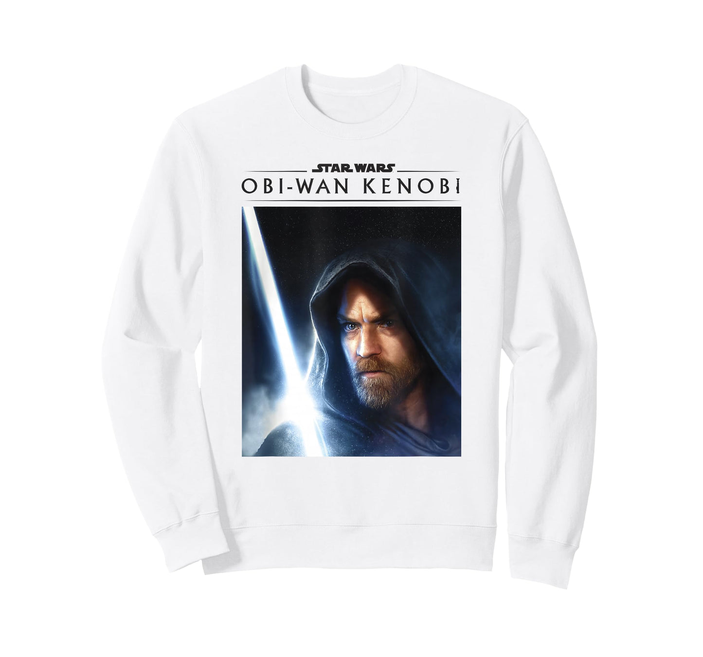 Star Wars: Obi-Wan Kenobi Big Face Lightsaber Poster T-Shirt