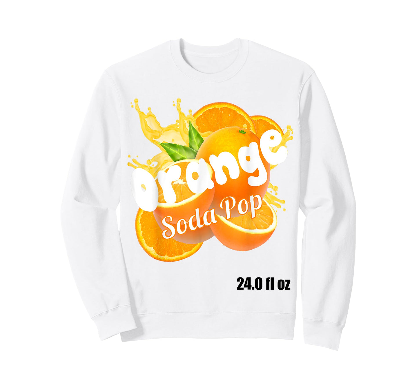 Orange Soda Pop Costume for Adults and Kids T-Shirt