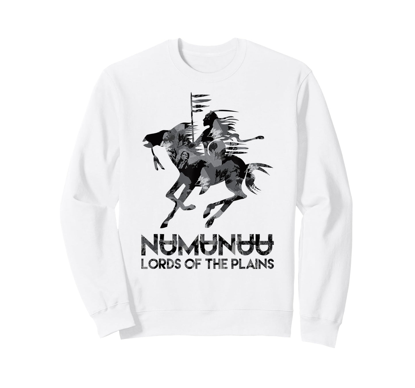 Numunuu Lords of the Plains, Quanah Parker Camo T-Shirt