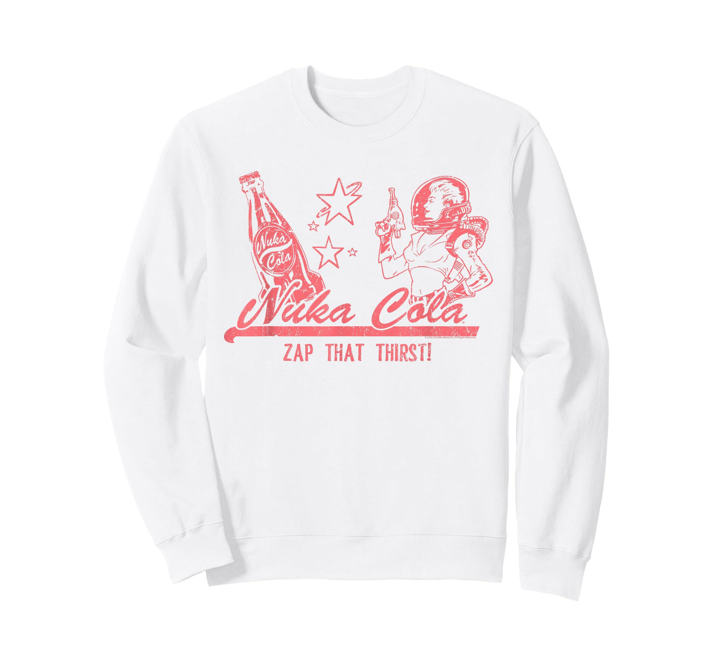 Fallout Video Game Zap That Thirst Nuka Cola Vintage Ad T-Shirt