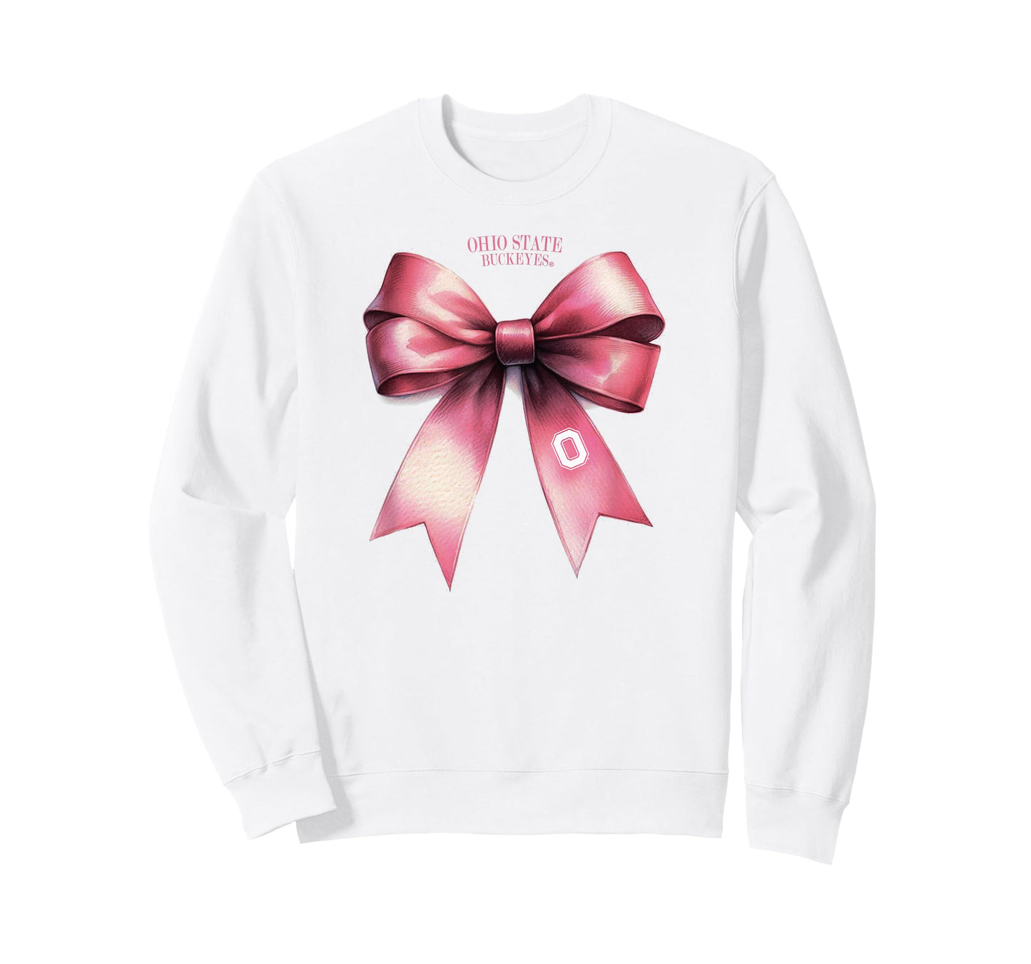 Ohio State Buckeyes Bow Pink Officially Licensed T-Shirt