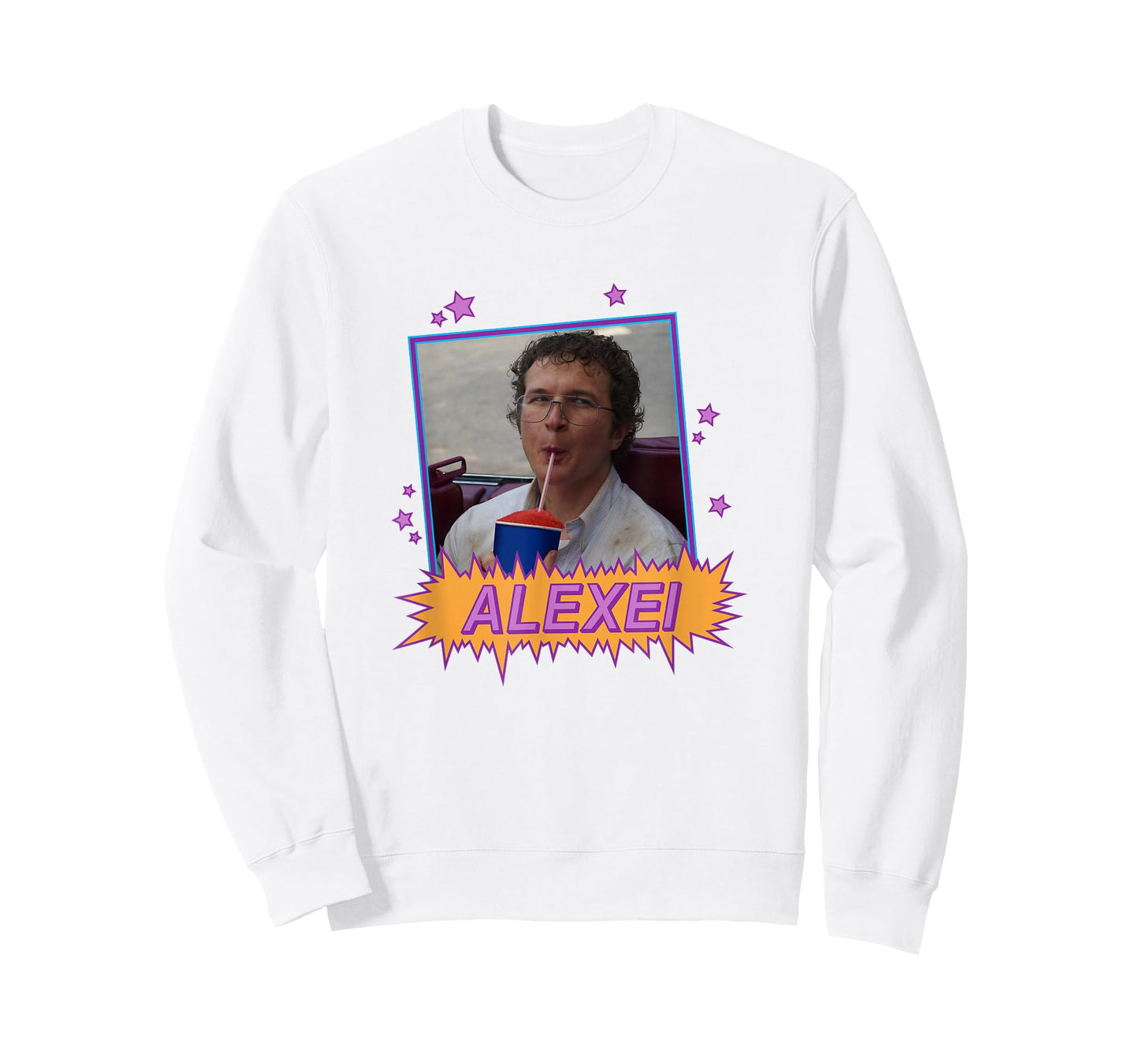 Stranger Things Alexei Slurping On A Slushie Funny Shot T-Shirt