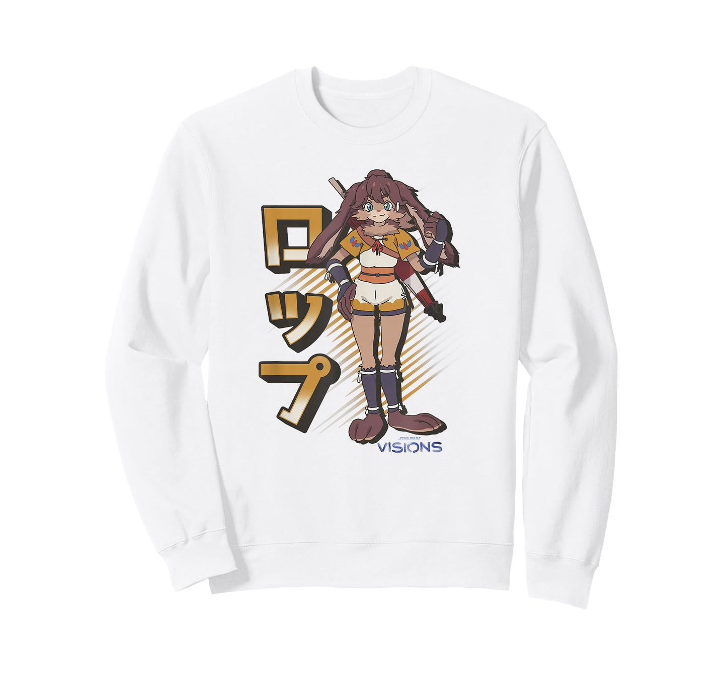 Star Wars Visions Lop And Ocho Kanji Poster T-Shirt
