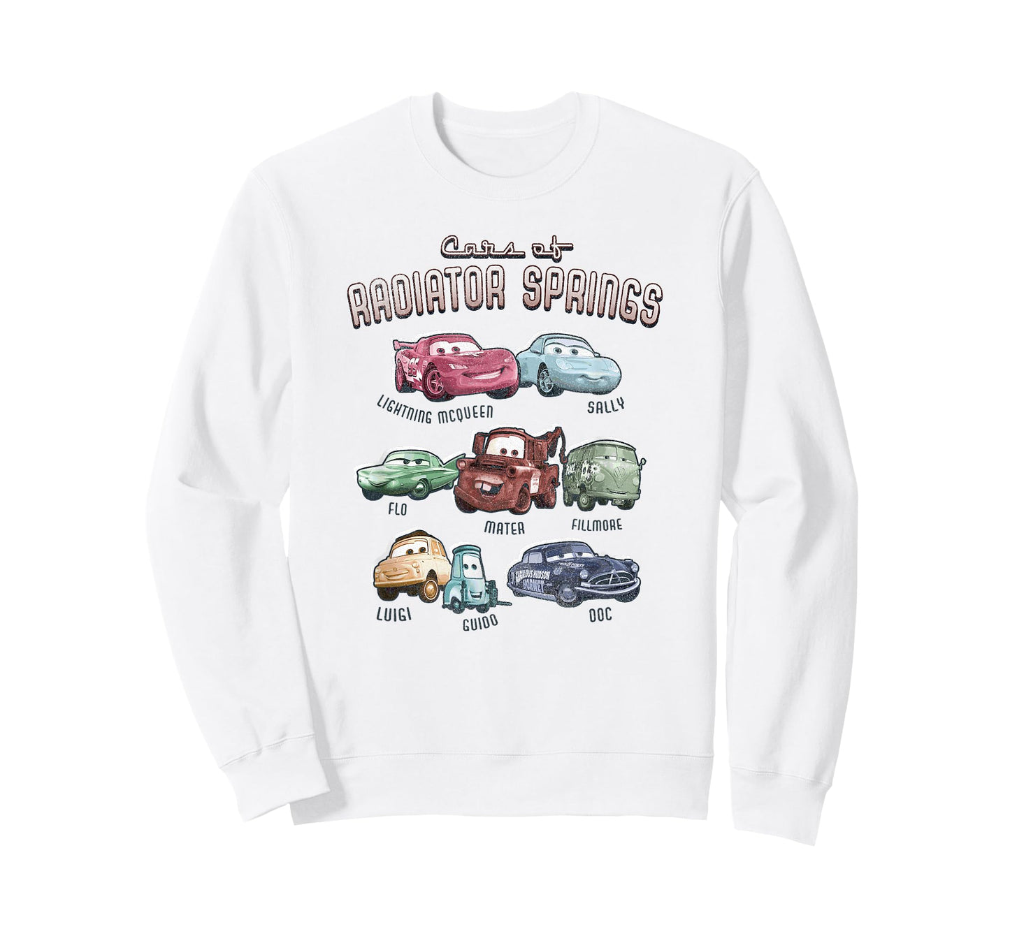Disney Pixar Cars Cast of Radiator Springs T-Shirt Small