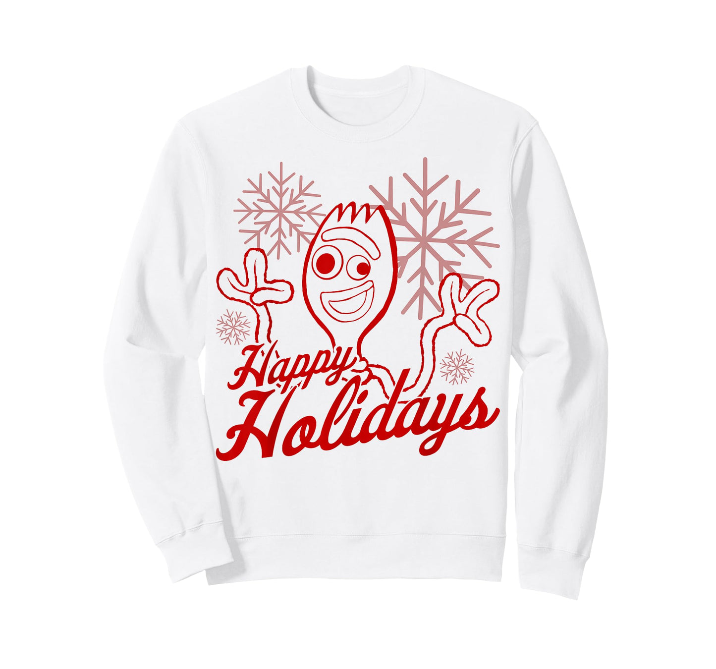 Disney Pixar Toy Story Christmas Forky Happy Holidays T-Shirt