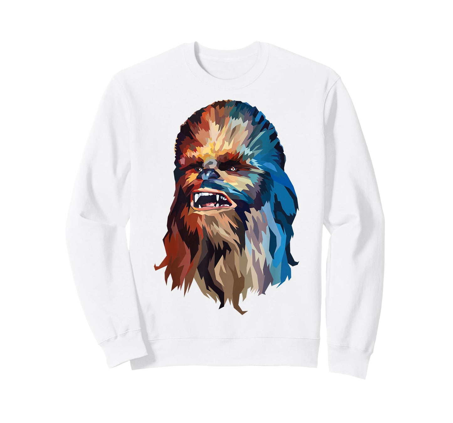 Star Wars Chewbacca Awesome Geometric Style Chewie Portrait T-Shirt