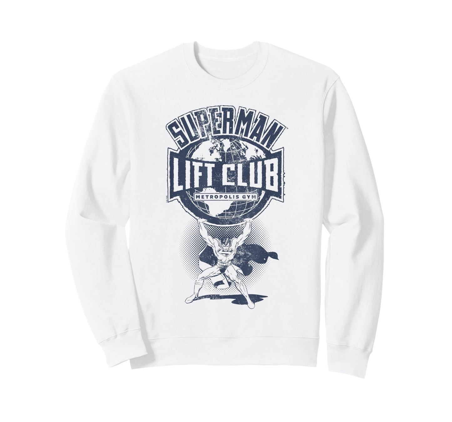 Superman Metropolis Gym Lift Club T-Shirt