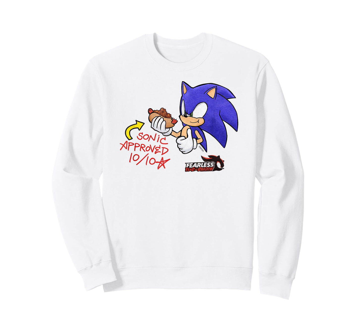 Sonic The Hedgehog, Fearless Year of Shadow - Sonic Approved T-Shirt