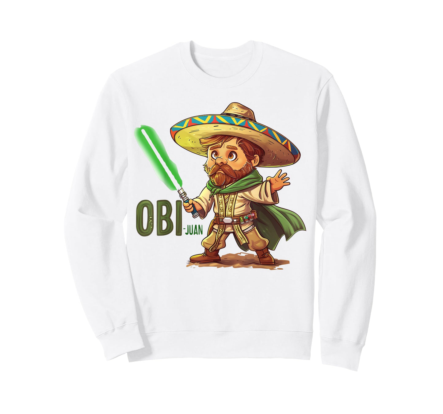 Mexican Obi Juan Movie Parody Cinco De Gaming T-Shirt