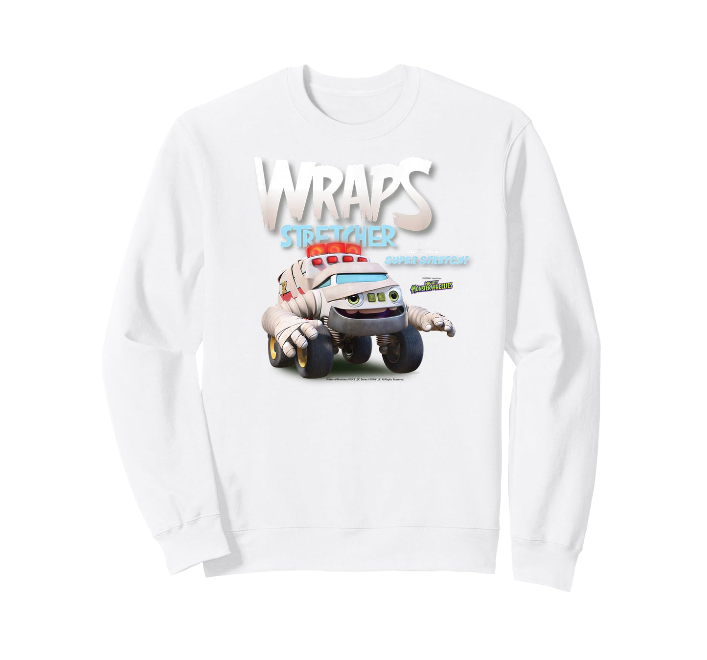 DreamWorks Mighty MonsterWheelies Wraps Stretcher T-Shirt