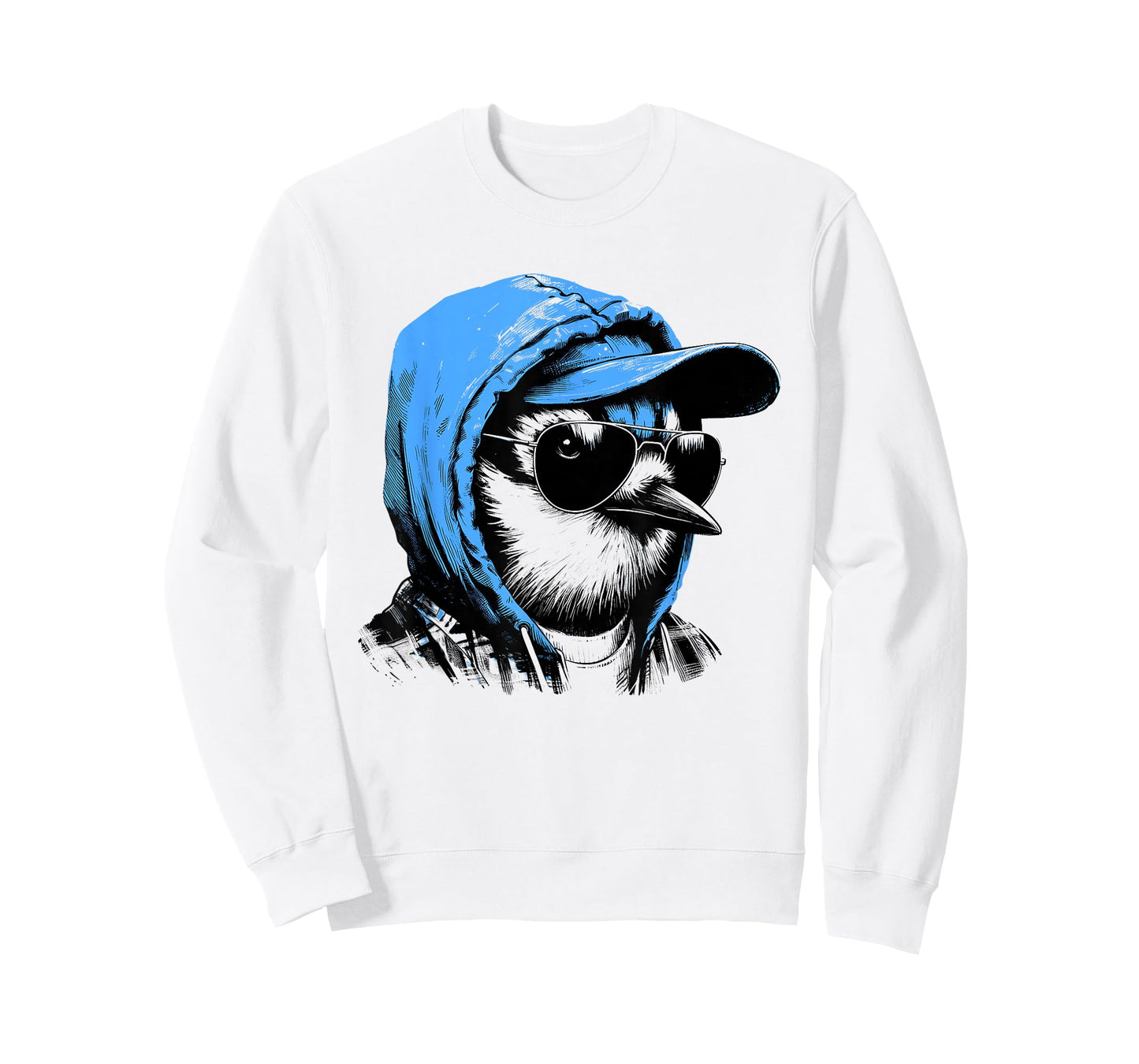Blue Jay Bird - Vintage Cool Beautiful Bird Lover T-Shirt